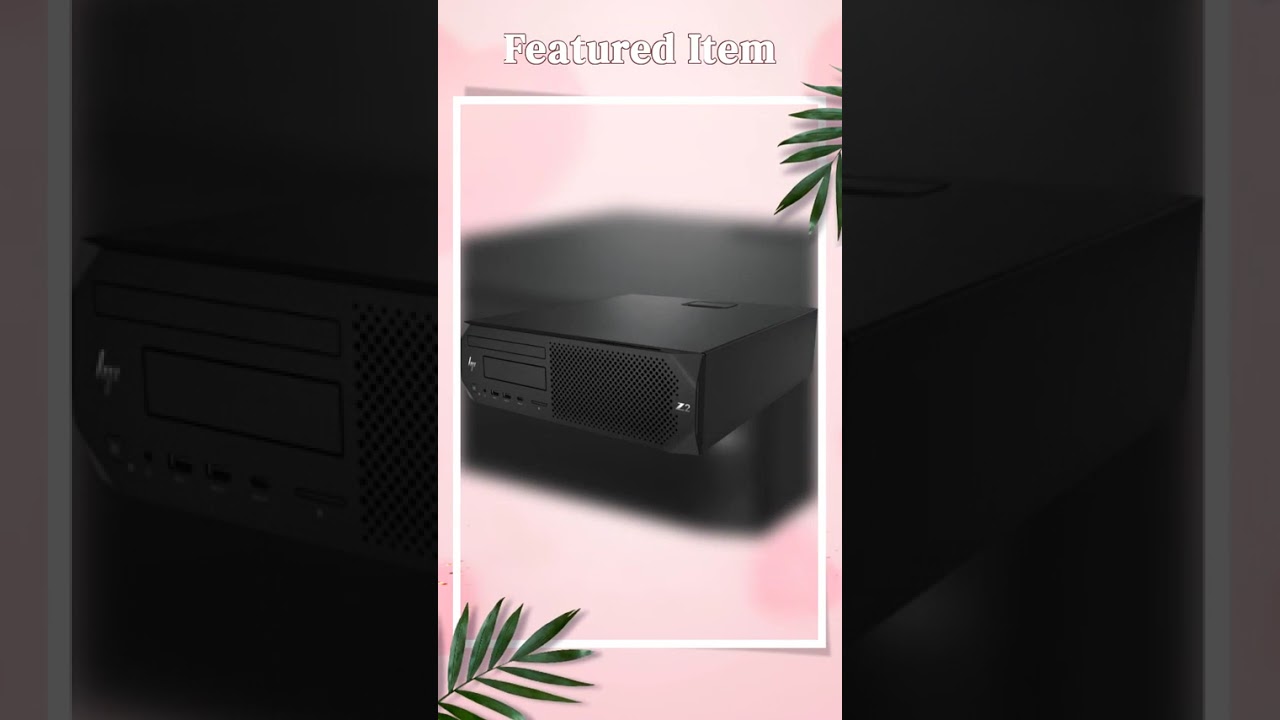 HP Z2 Workstation Xeon 3.3GHz 32GB 240GB SSD+1TB HDD Quadro P1000 Windows 11 Pro (connect up to 4...