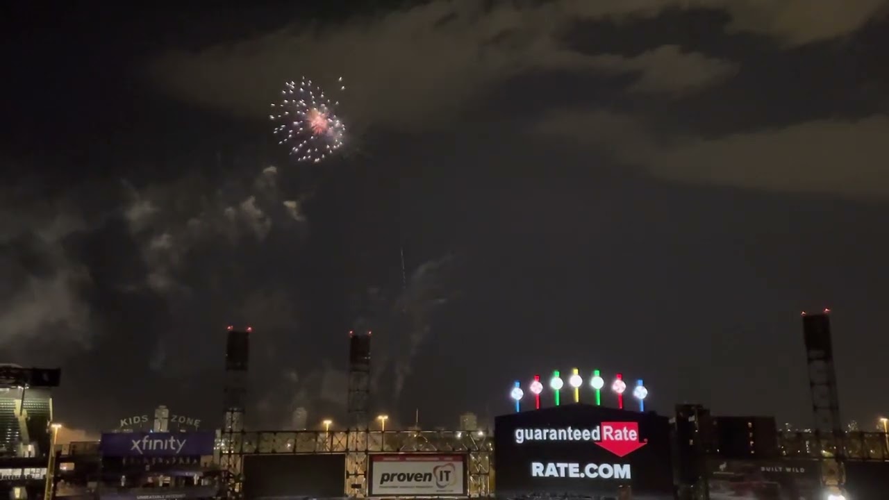Chicago White Sox rock n’ roll Fireworks!  5/13/22