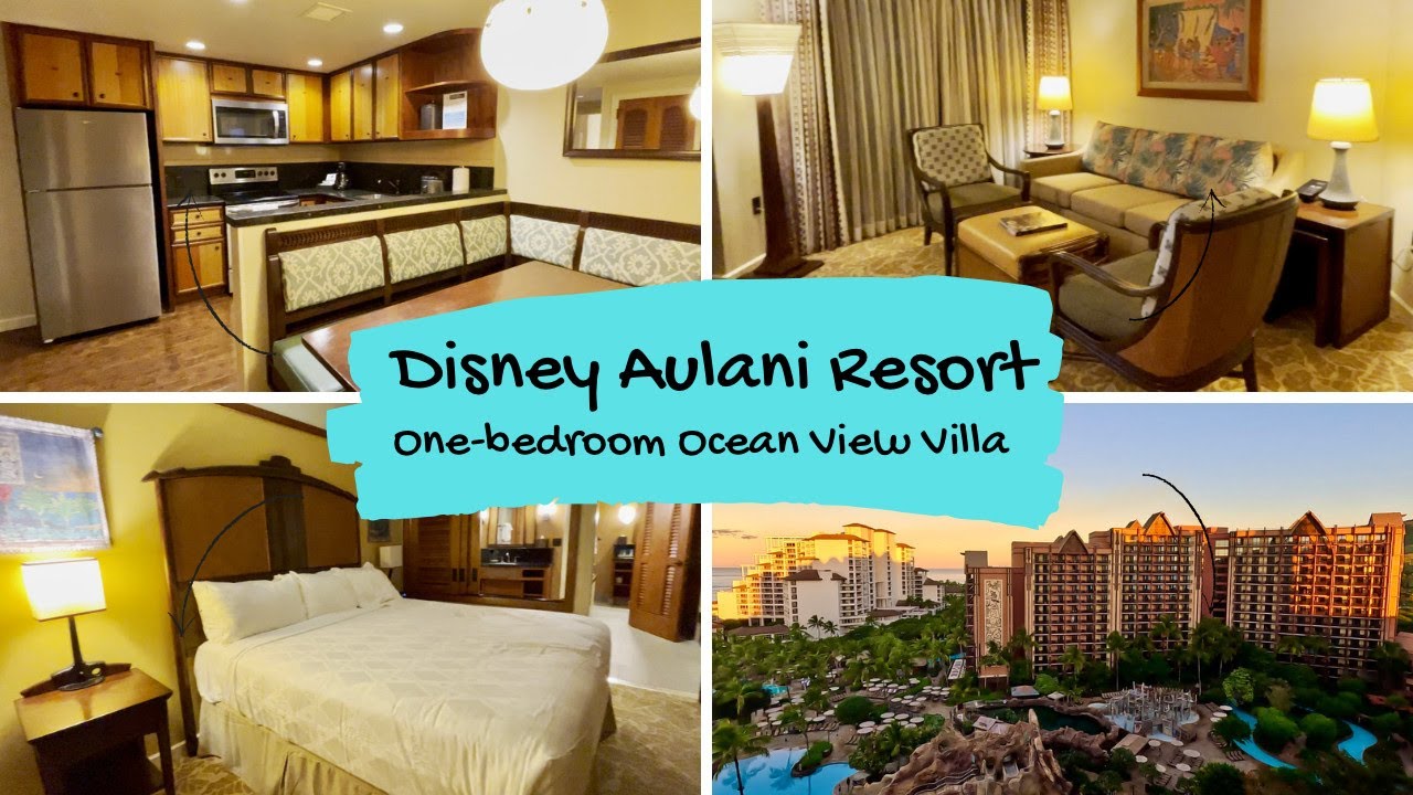 Disney’s Aulani Resort: One-Bedroom DVC Ocean View Villa - Room Tour & Resort Highlights