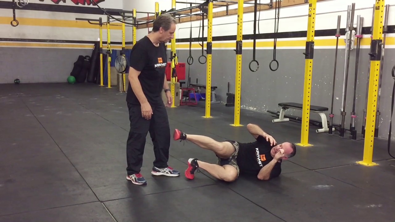 Defensive Tactics: Ground Fighting Positions, Movements and Kicks from the Ground