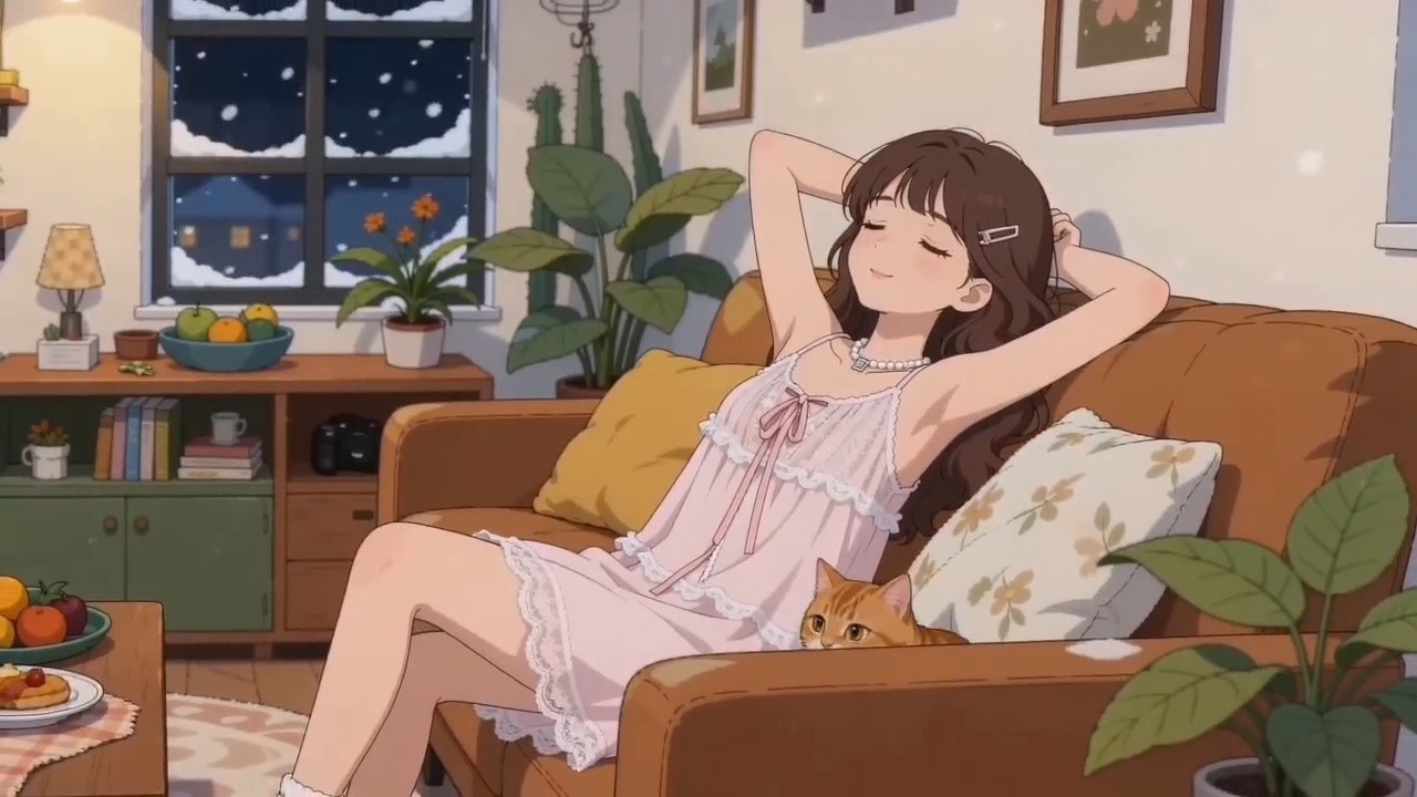 Peaceful Anime Atmosphere | Rest and Fall Asleep Easily