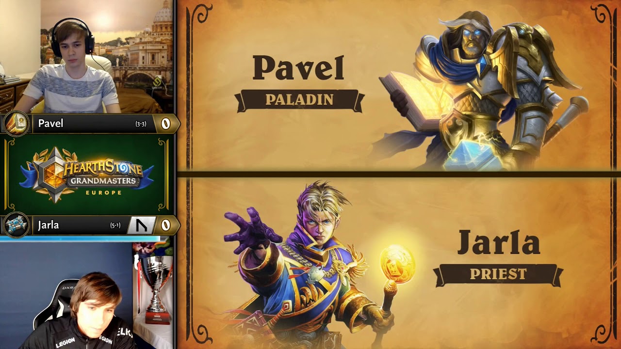 Pavel vs Jarla - Hearthstone Grandmasters Europe S2 2019 - Week 4