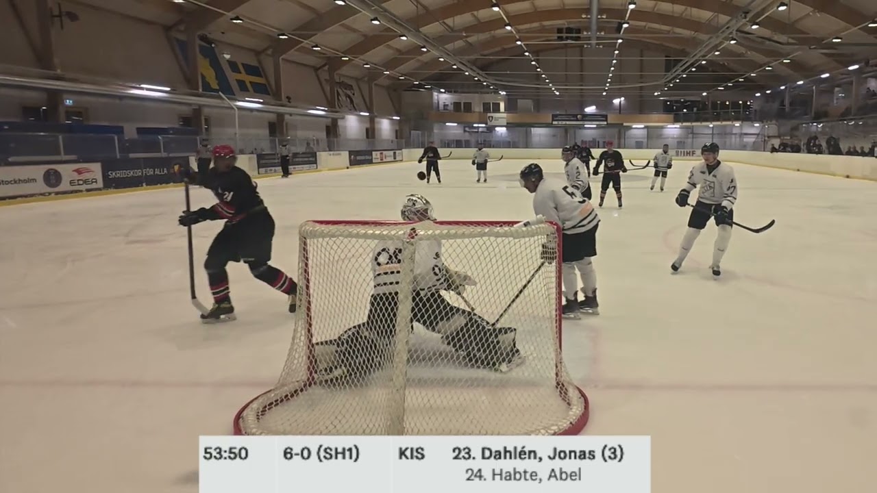 27/1-2026: #23 Jonas Dahlén gör 2 mål i segern för Kista HC mot Knivsta