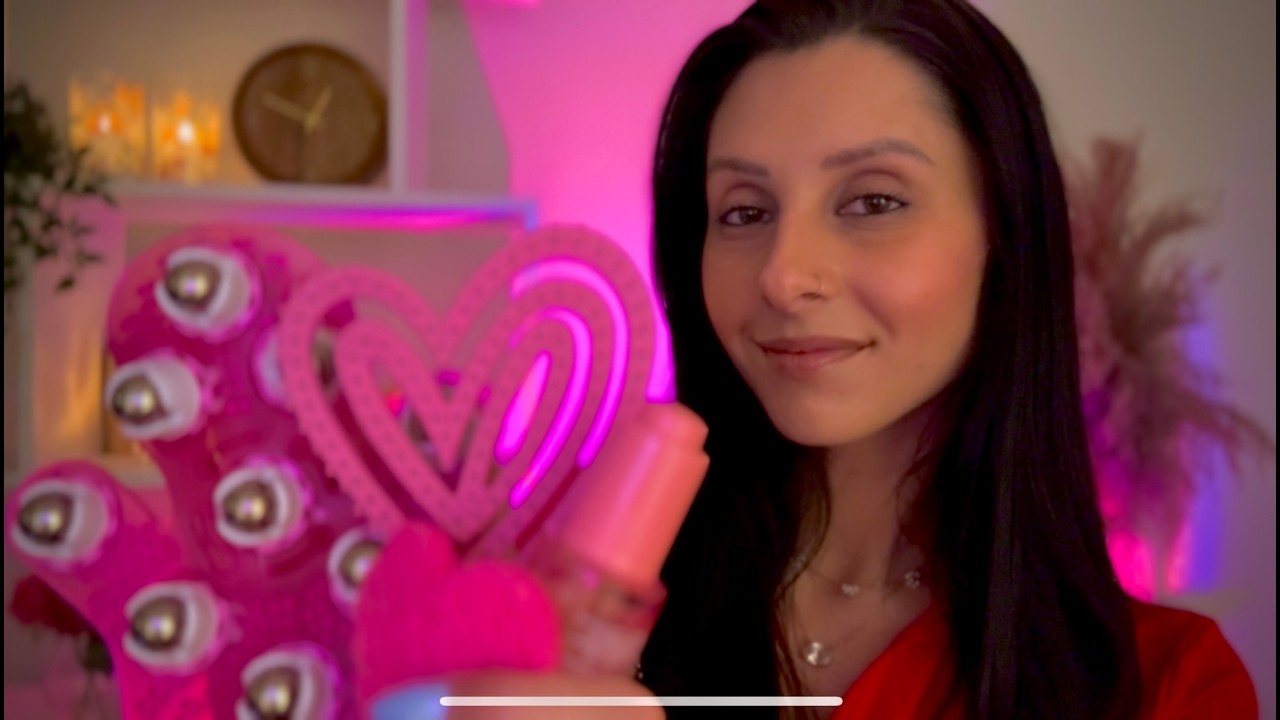 ASMR | You&rsquo;re my Valentine Tonight 💗 Cozy Sleepover Skincare + Personal Attention