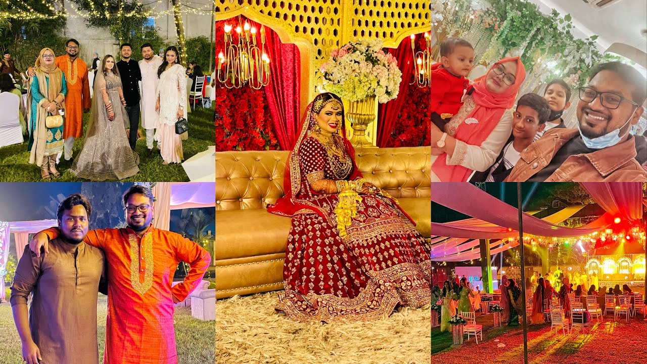 নতুন ঢাকার জমকালো বিয়ে এবং বিয়ের খাবার - "বন্ধুর বোনের বিয়ে"
