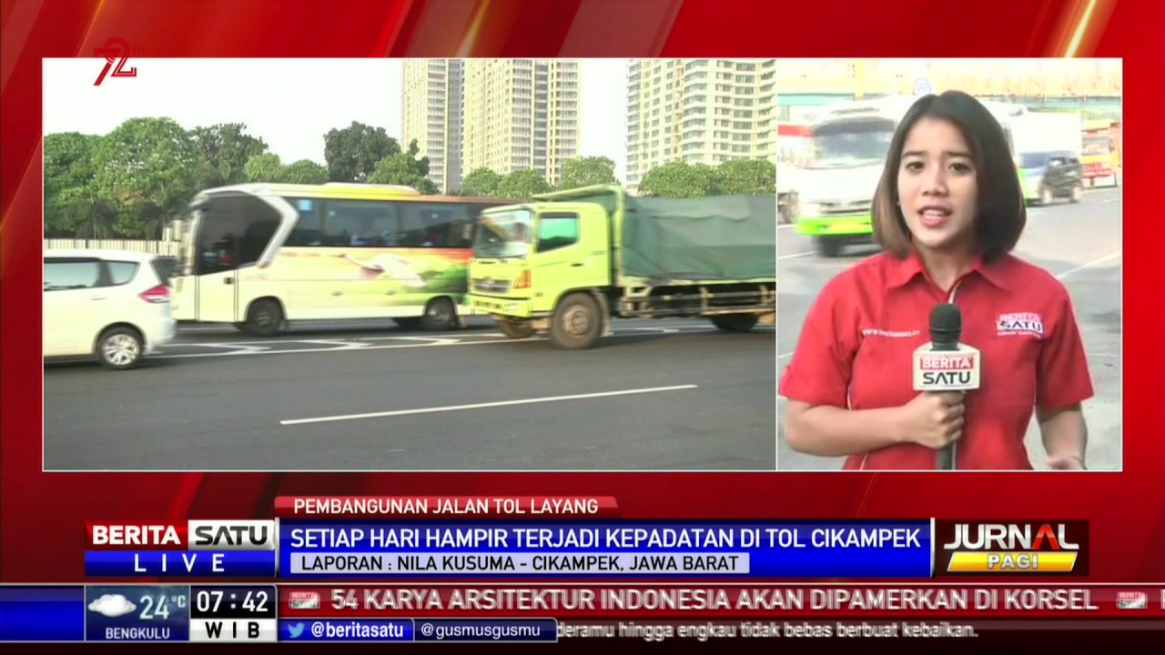 Proyek Jalan Tol Layang Jakarta-Cikampek II Mulai Dibangun