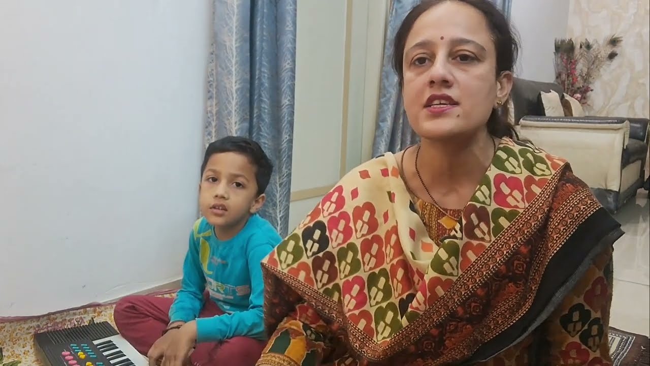 मैया मैया बोल नैया पार लग जाएगी 🥰🙏 navratri special bhajan #mataranikebhajan 