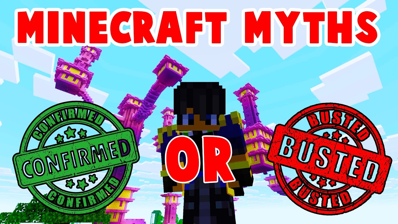 25 Minecraft Myths Tested | What's Actually Real?