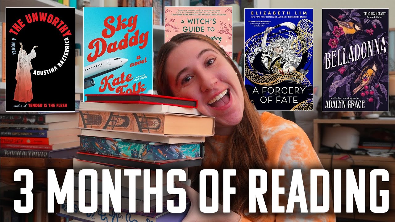 what have i been reading these past 3 months and do i even remember 😅 | july, august, september