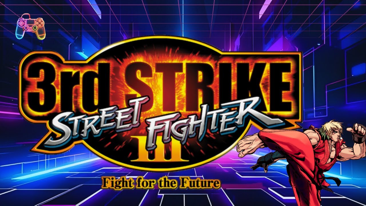 Street Fighter 3 Third Strike Gameplay with KEN - No Commentary (Pandora Arcade)