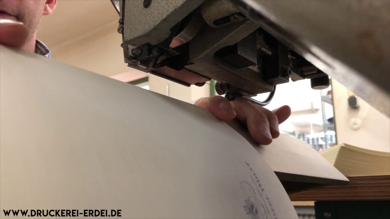 Offsetdruckerei Erdei // Technikblog Heften