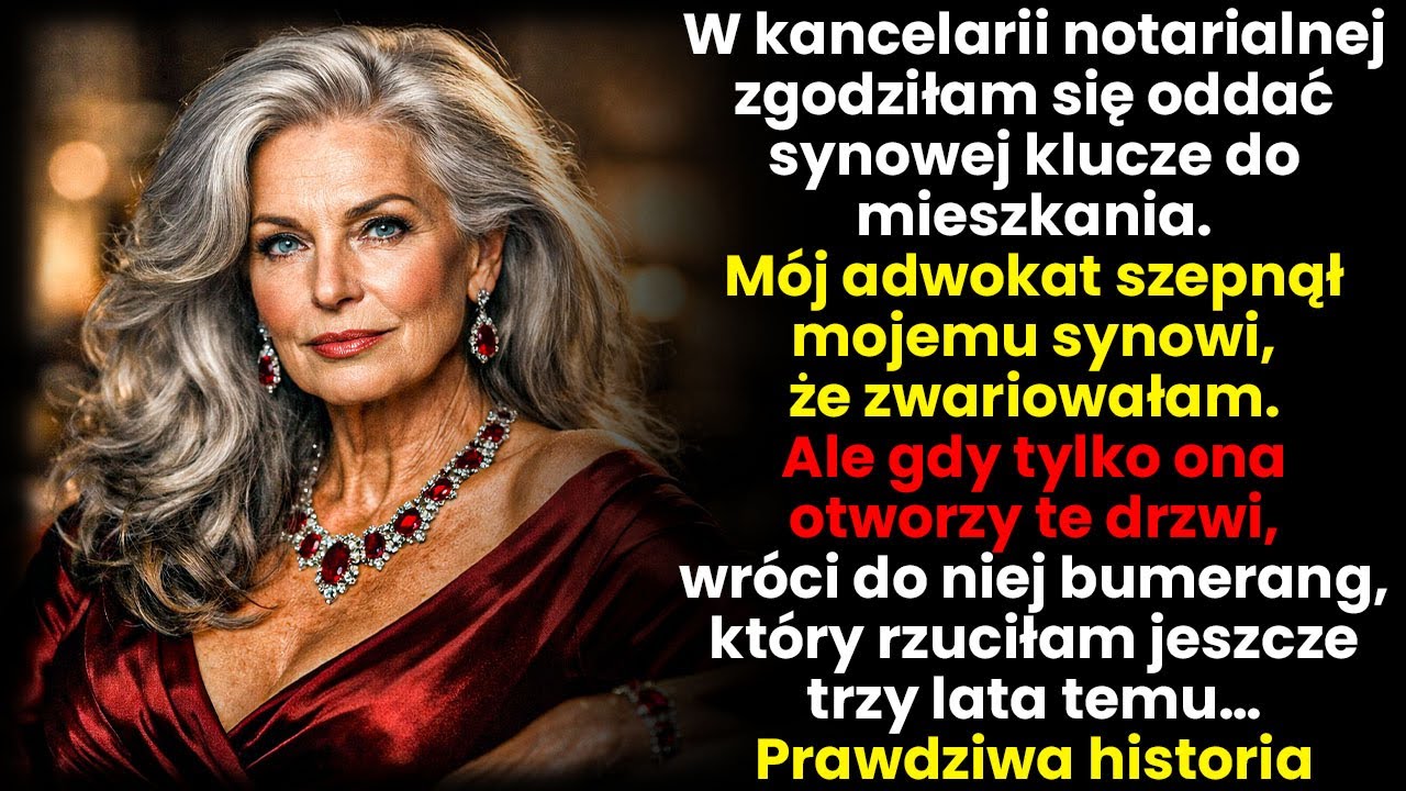 Oddałam Synowej Klucze Do Mieszkania — Gdy Otworzy Drzwi, Los Uderzy Jak Bumerang
