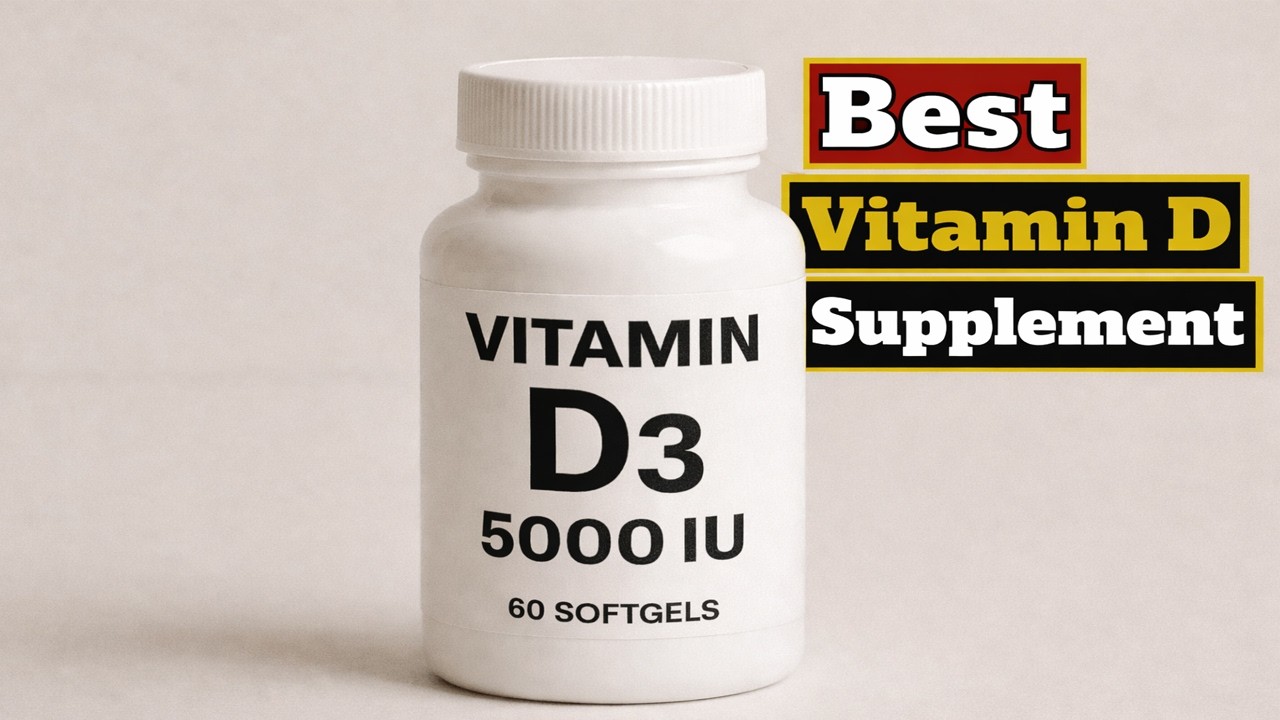 Top 4 of the Best Vitamin D Supplements ON AMAZON