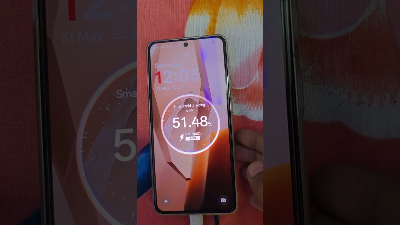 One Plus 80W Smart Rapid Charging speed test #shorts #oneplus #fastcharging