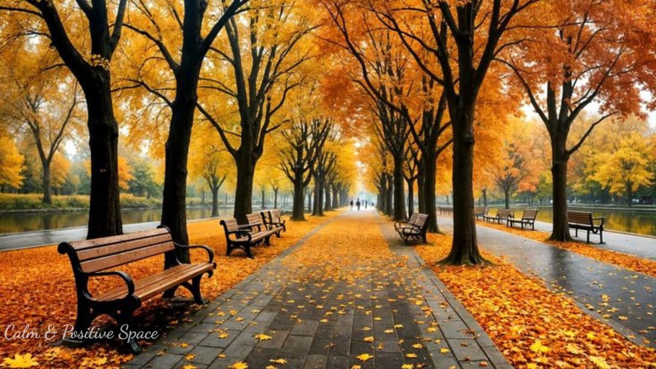 Piano relaxing music 🍁 Gentle Bird Sounds for Deep Calm