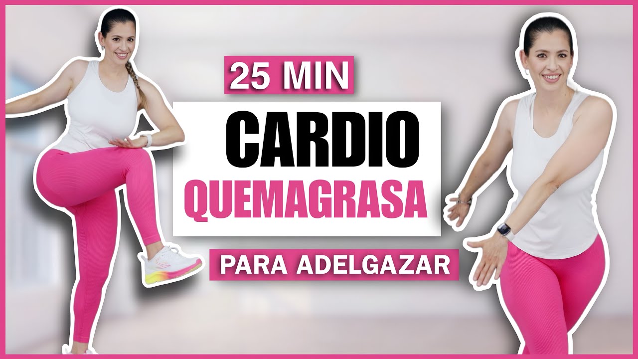 RUTINA DE CARDIO PARA ADELGAZAR TODO EL CUERPO | CARDIO QUEMAGRASA Y ADELGAZA RÁPIDO | NatyGlossGym