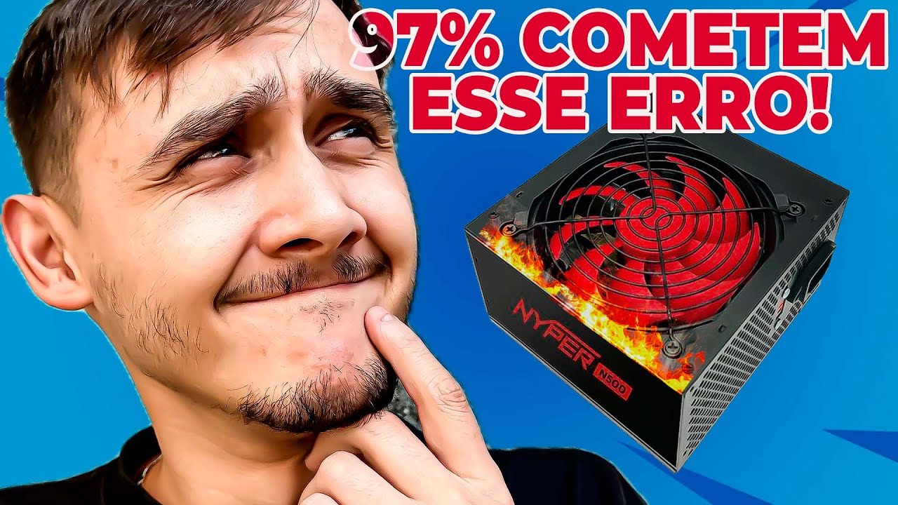 FONTE GAMER BARATA? N&Atilde;O COMPRE FONTE GAMER ANTES DE VER ESSE VIDEO