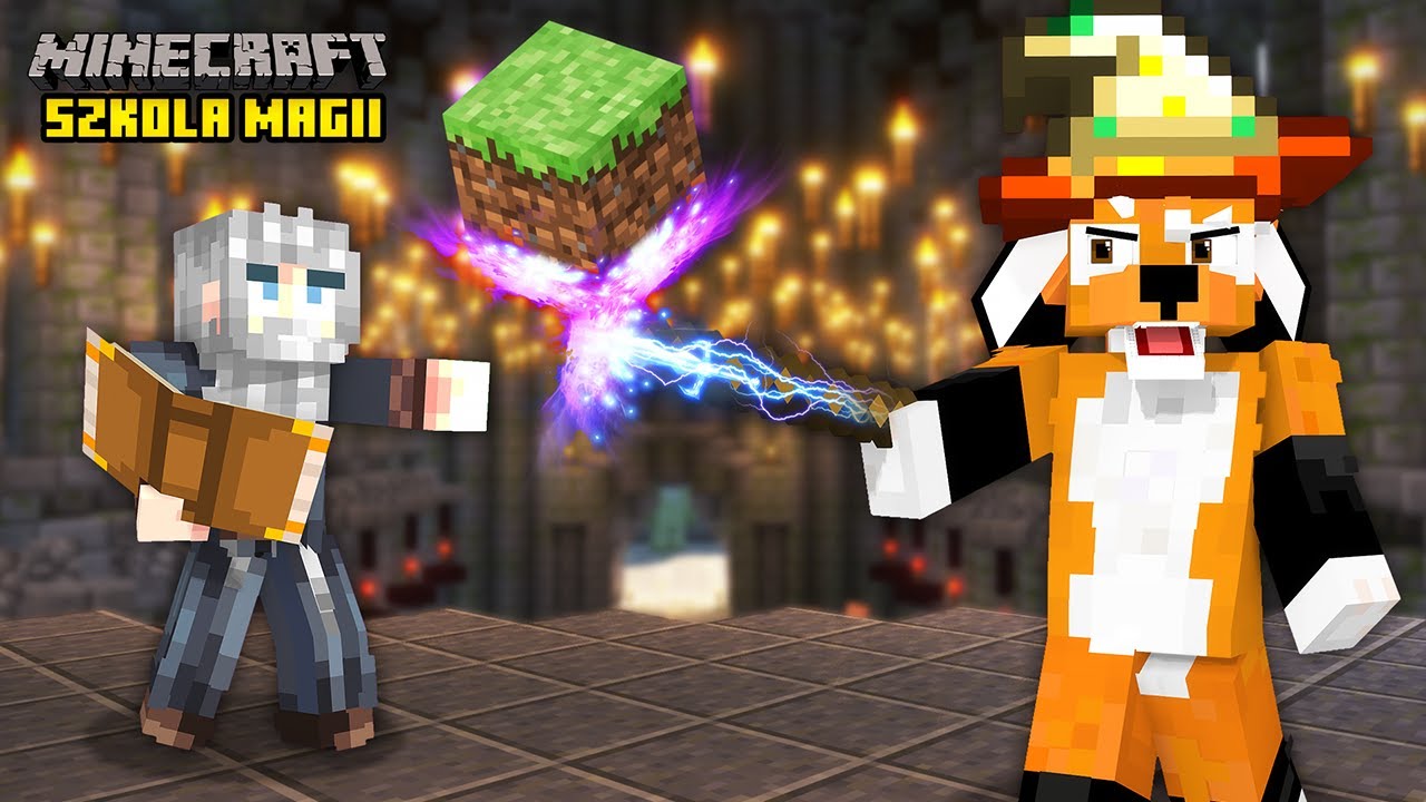TRAFIŁEM DO SZKOŁY MAGII w MINECRAFT!