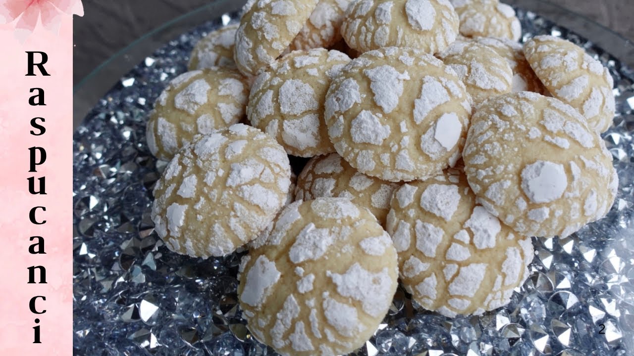 BIJELI RASPUCANCI, PRAVI IZBOR ZA VAŠA SLAVLJA  (CRINKLE COOKIES)