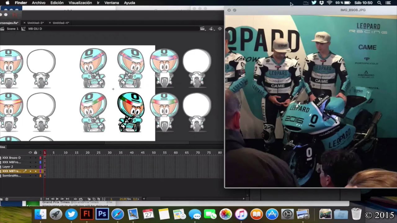 [HIGH SPEED] - MiniBikers creation - Leopard Racing