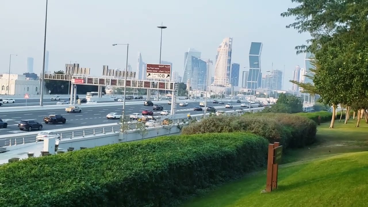 The Most Busy Street In Qatar!