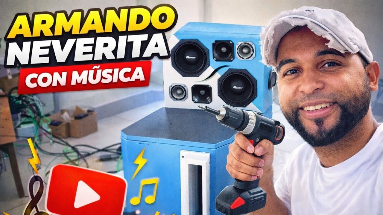 ARMANDO NEVERITA DE MÚSICA HECHA DE MADERA #chipeo_hv3000 #electronicmusic 