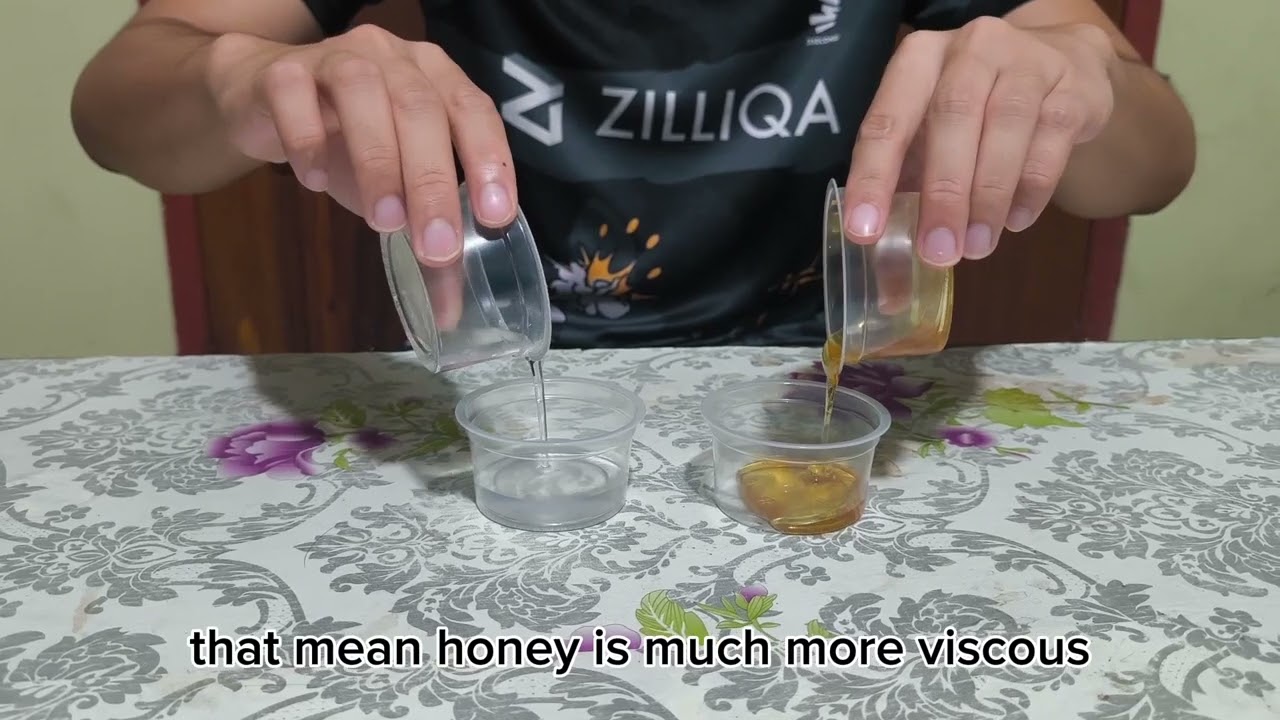 Blood viscosity experiment 