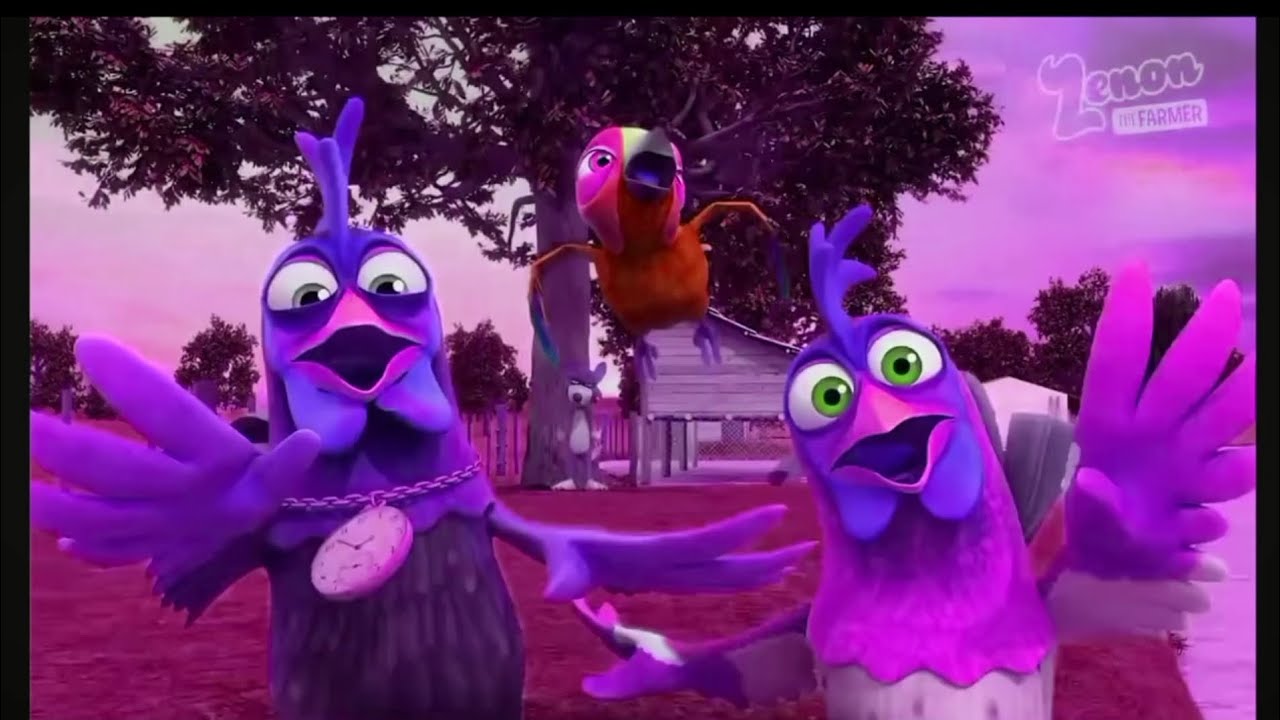 Bartolito, Pinto and Pepe ran away when the Wolf Woke up! || Sponsored by Gamavision Csupo effects 