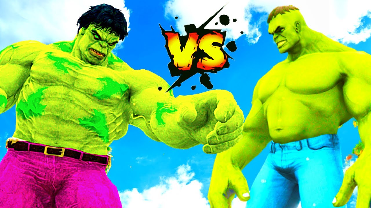 Hulk vs Savage Hulk - Epic Battle