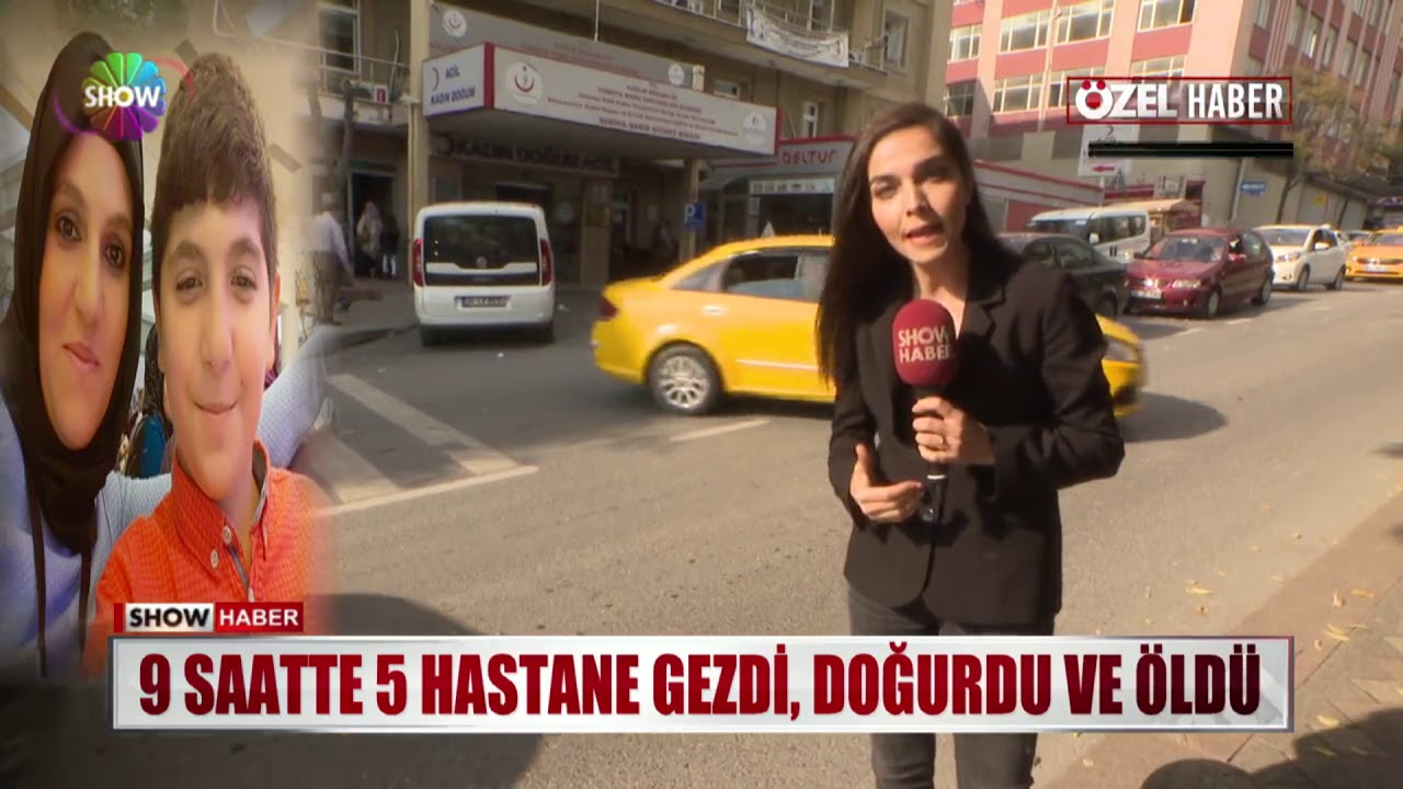 9 saatte 5 hastane gezdi, doğurdu ve öldü