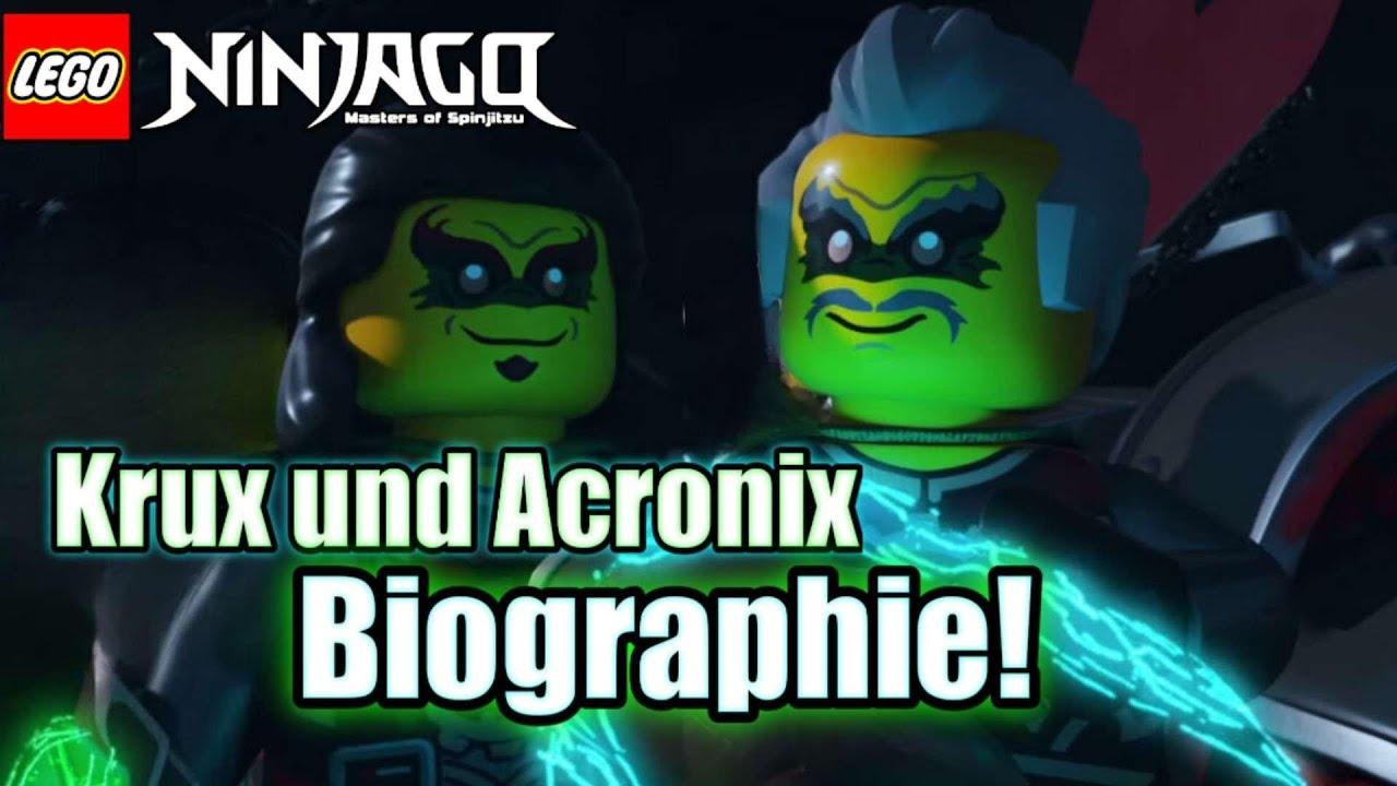 Die Meister der Zeit🕓! Krux und Acronix Biographie/ Lego Ninjago Deutsch