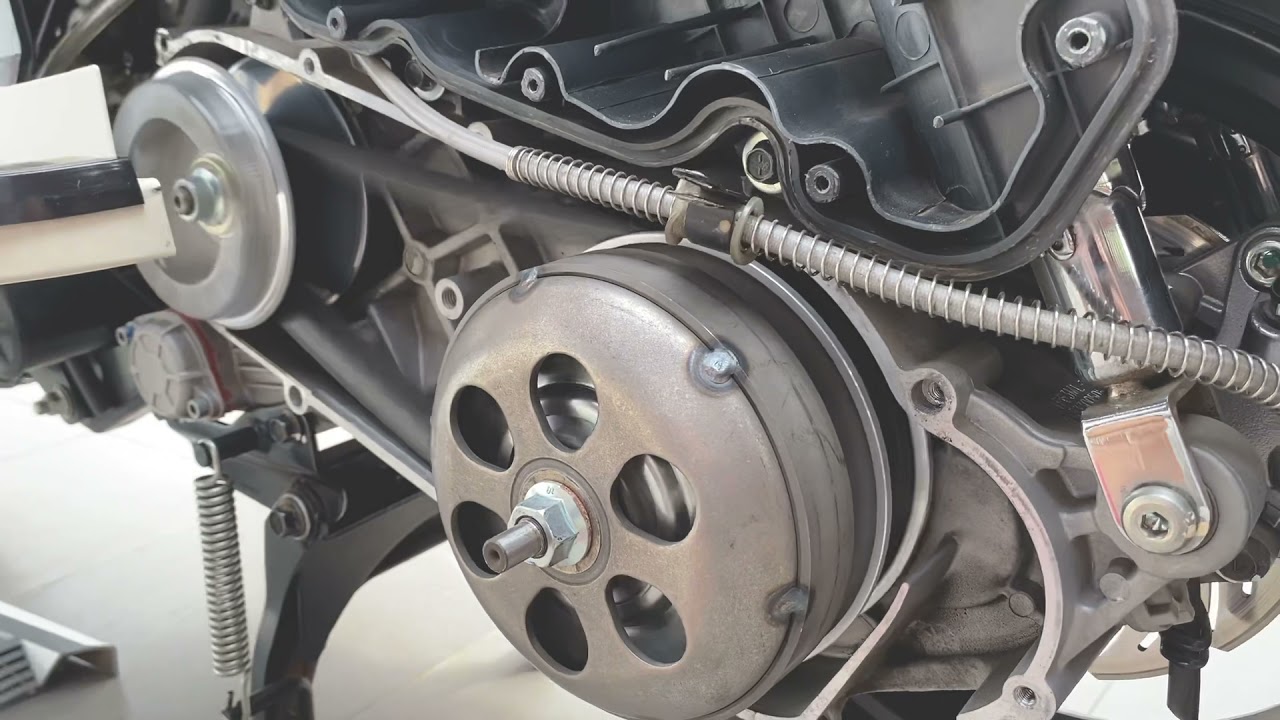 Scomadi TT200i inside CVT (2020) in Thailand