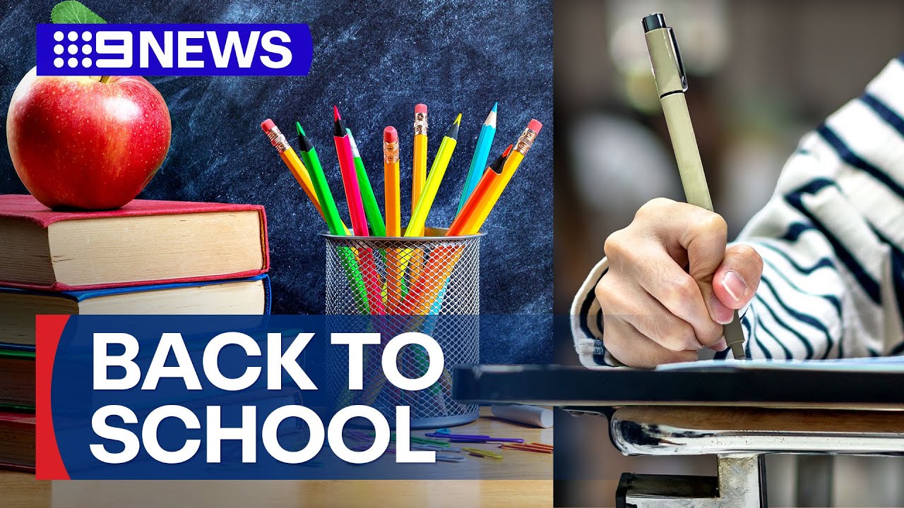 Milestone day as kids return to school for 2025 | 9 News Australia