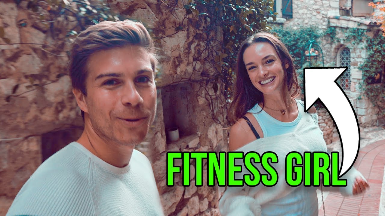 First Date with a Fitness Girl in the South of France