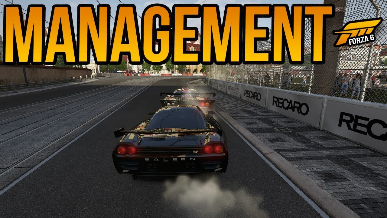 Forza 6 How To Properly Manage a Race