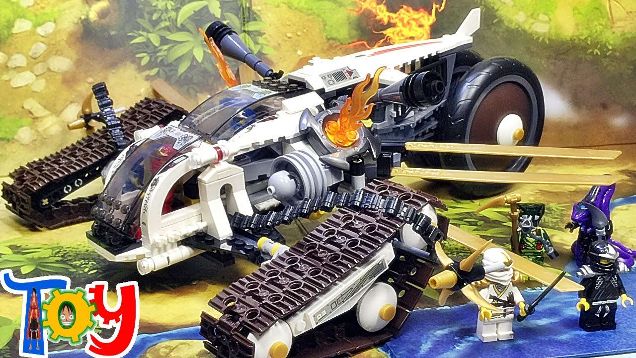 Bela 닌자고 울트라 소닉 전차 9449 레고 짝퉁 조립 리뷰 LEGO knockoff Ninjago Ultra Sonic Raider