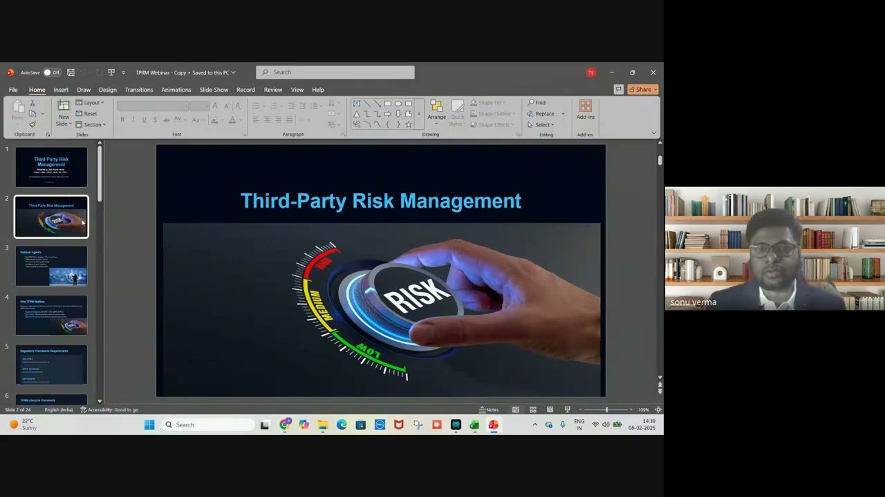 TPRM Explained in 60 Minutes  Third Party Risk Management for Cybersecurity CISSP & GRC