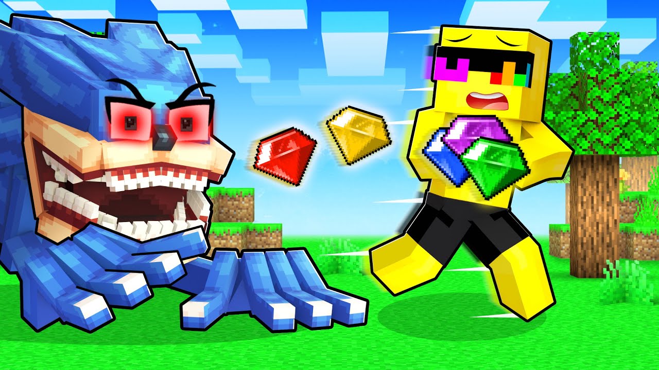 Спасаем ИЗУМРУДЫ ХАОСА Соника в Minecraft!