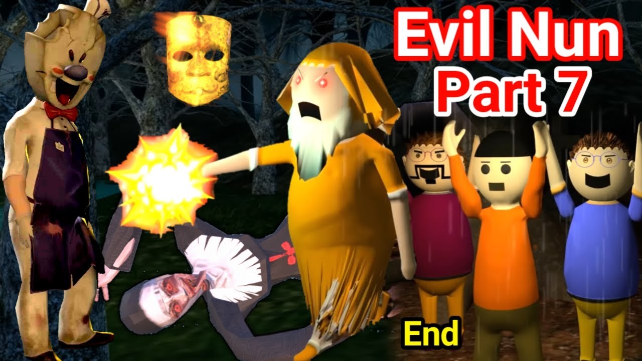 Evil Nun Horror Story Part 7 | Apk Android Game | Horror Movies 2023 | Make Joke Horror