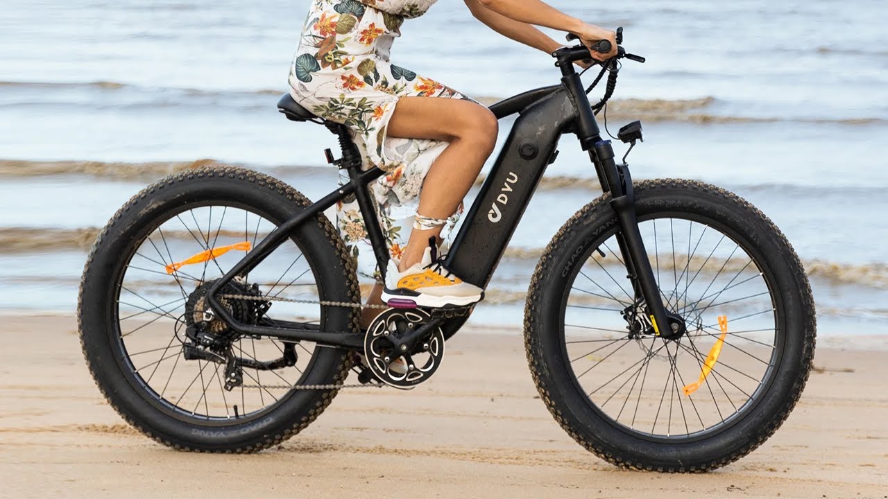 Электровелосипед DYU KING 750 с двигателем 750 Вт, литиевой батареей 48 В 20 Ач и широкими шинами...