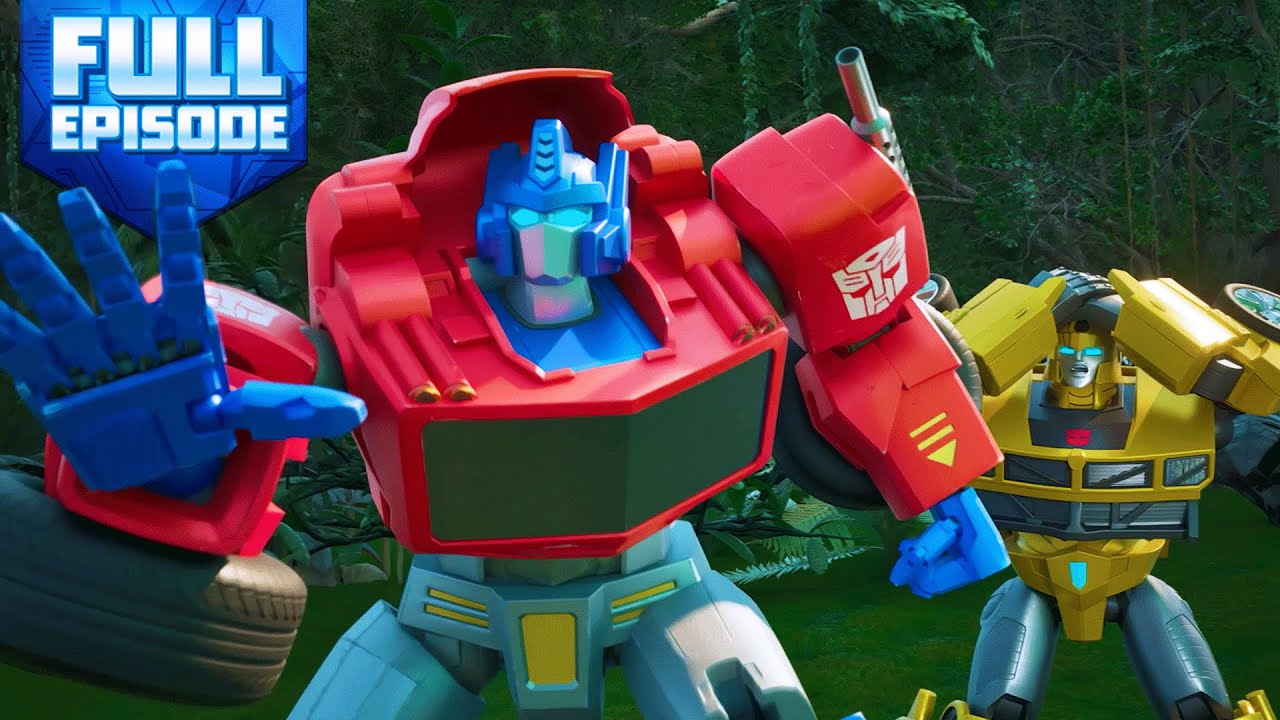 Extreme Jungle Race | E04 | Transformers : CYBERWORLD |  FULL EPISODE