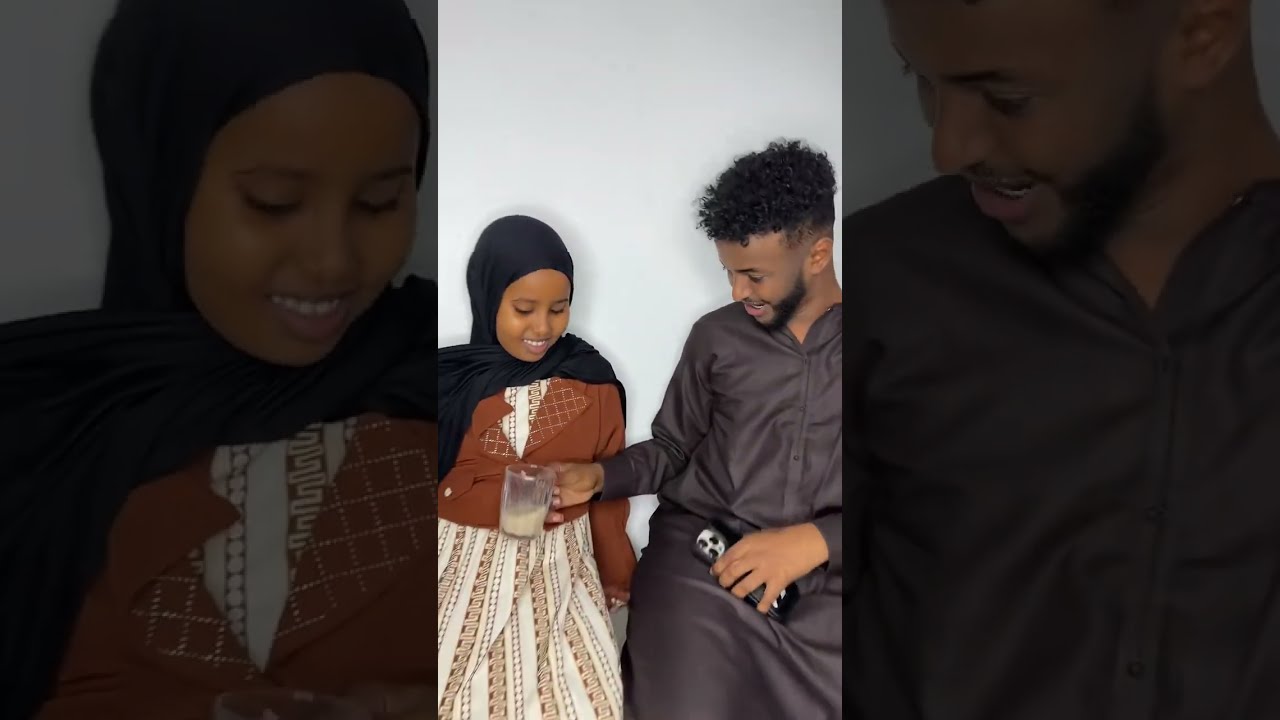 Baana boi oo ka maseeray dayax dalnuushe oo xaaskiisa jacashay oo ay taageerto