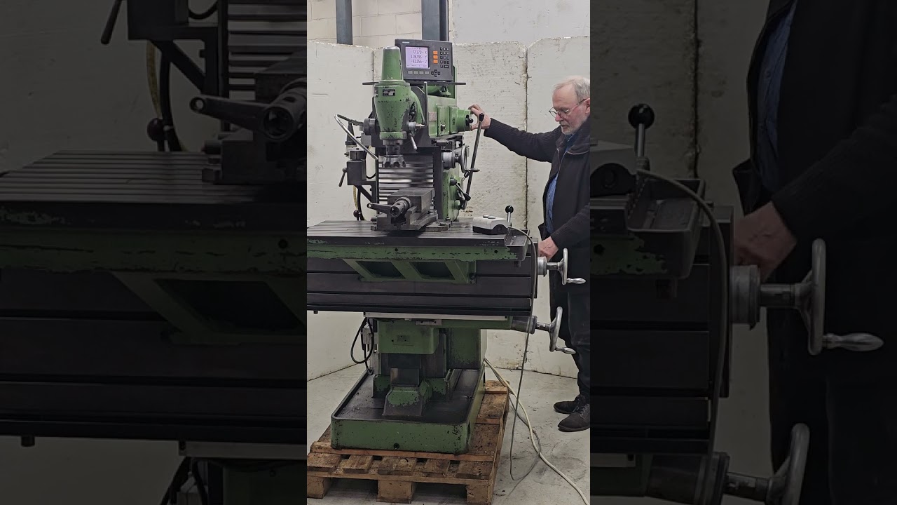 Our Mikron WF3 demonstrated