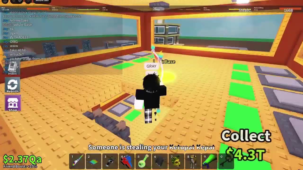 JOIN FOR A FREE... (Steal a brainrot) 1K?