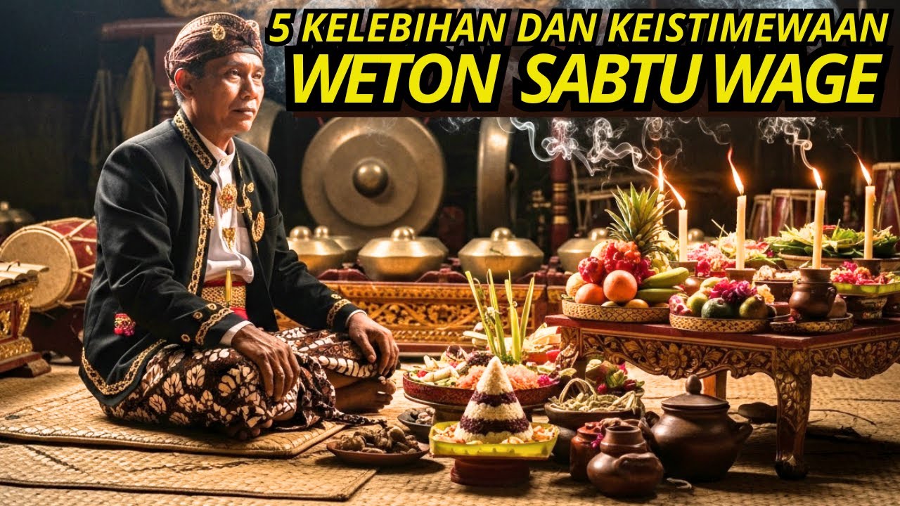 SUBHANALLOH !! INILAH KEISTIMEWAAN DAN KELEBIHAN KELAHIRAN WETON SABTU WAGE MENURUT PRIMBON JAWA...