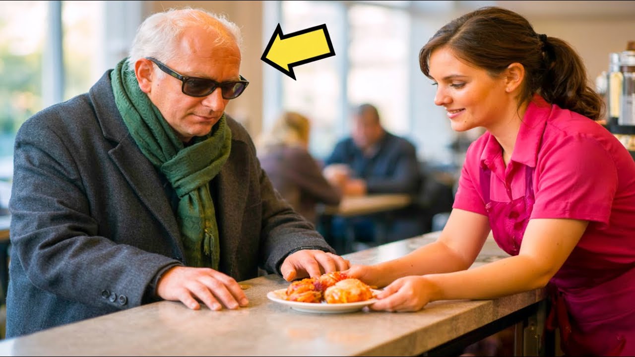 PERSONNE N'A CÉDÉ SA PLACE À L'AVEUGLE AU CAFÉ… JUSQU'À CE QUE LA SERVEUSE DÉCOUVRE SA FORTUNE
