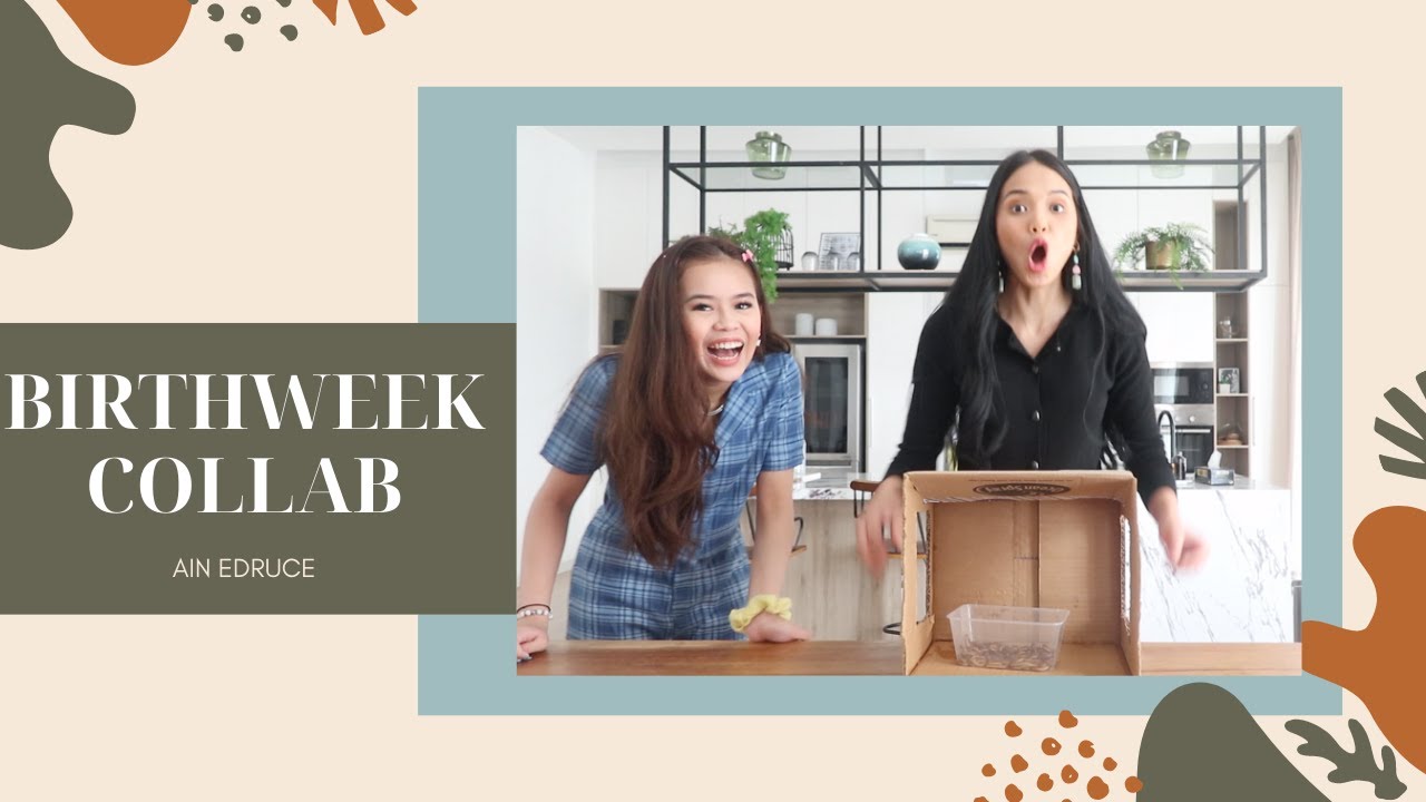 WHATS IN THE BOX CHALLENGE WITH AIN EDRUCE