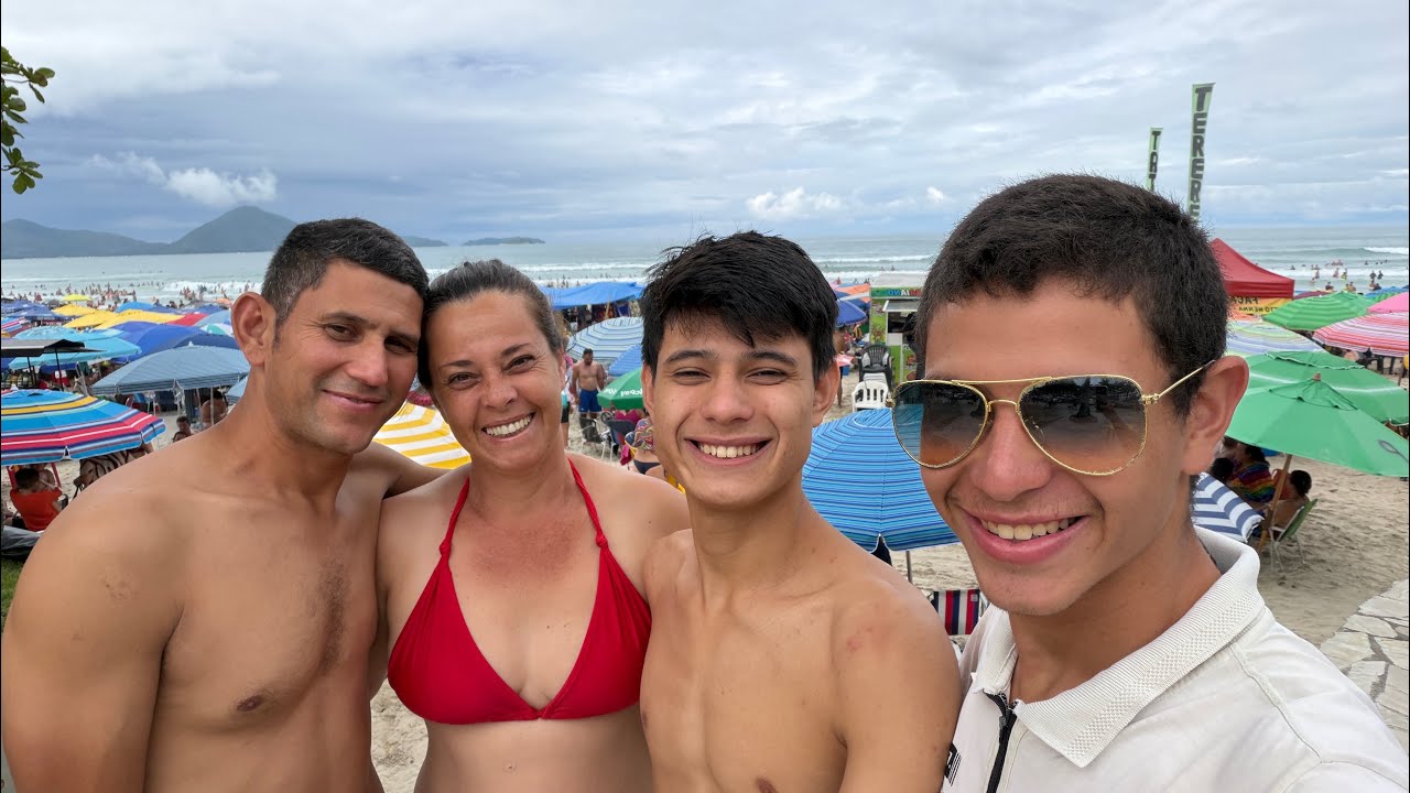 MAIS UMA VEZ NA PRAIA!!!! OS MINEIROS GOSTAM DE UBATUBA/SP