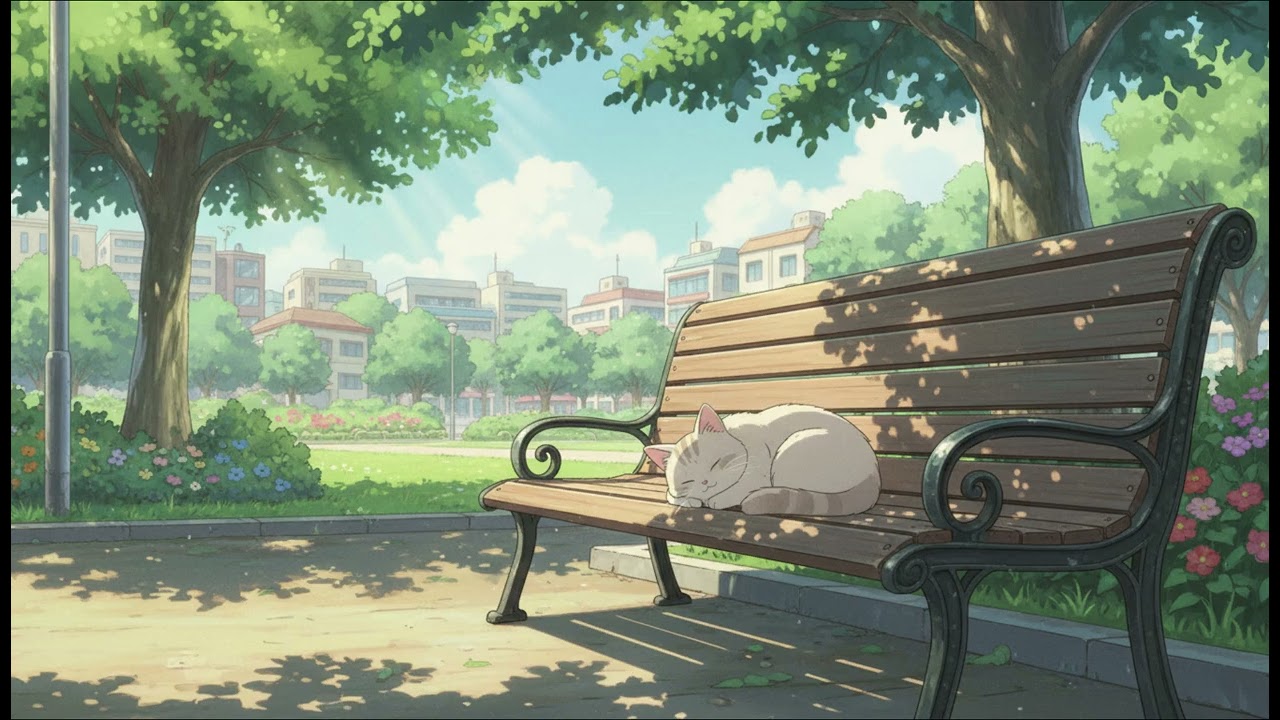 Calming Lo-Fi Beats for Anxiety Relief & Relaxation 🌿 | Happy Cat Jazz