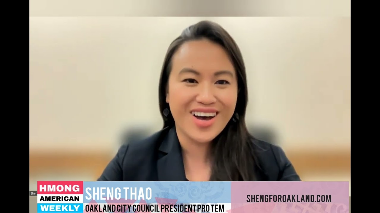 5/8/2022 - Oakland CA Mayoral Candidate Sheng Thao, and Wisconsin U.S. Senate Candidate Kou Lee